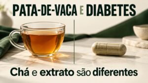 Chá de pata-de-vaca baixa a glicose? O que foi estudado