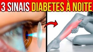3 SINAIS NOTURNOS de DIABETES │ Sintomas de Açúcar Alto no Sangue Durante a Noite