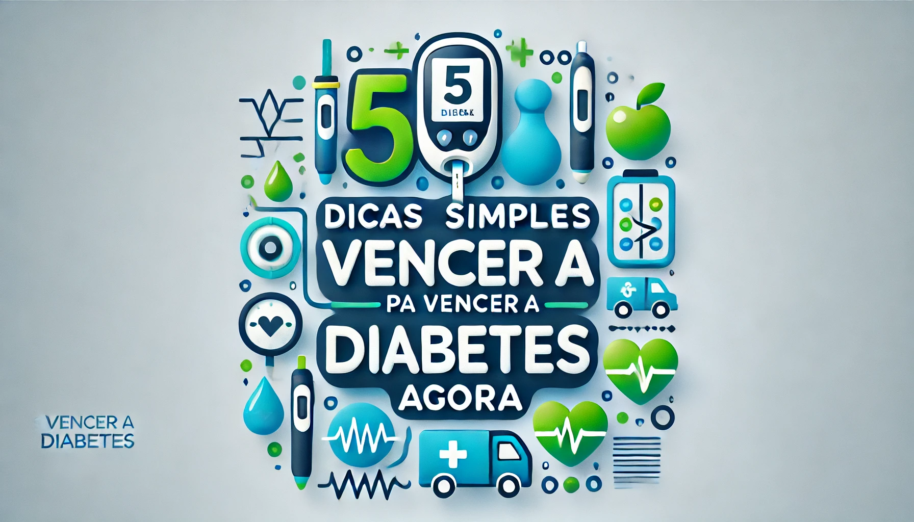 5 Dicas Simples para Vencer a Diabetes Agora. Este artigo apresenta 5 dicas simples para vencer a diabetes agora, enfatizando a adoção de uma alimentação balanceada, a prática regular de atividade física, o monitoramento dos níveis de glicemia, o gerenciamento do estresse e a importância da hidratação com check-ups médicos regulares. São fornecidas orientações práticas para implementar essas mudanças no estilo de vida, visando ao controle eficaz da diabetes e à melhoria da qualidade de vida.