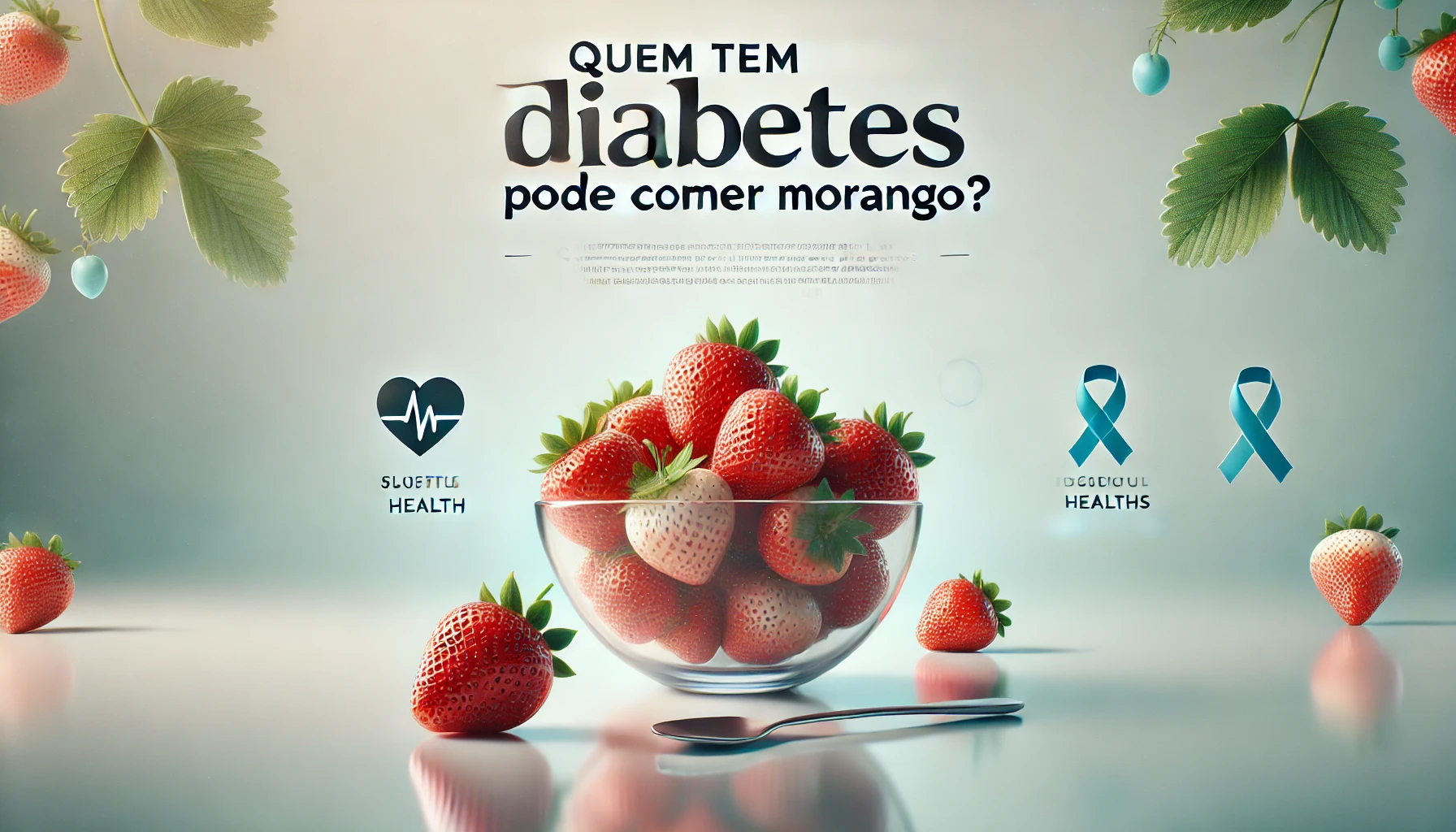 Quem tem Diabetes pode comer Morango? Este artigo responde à pergunta "Quem tem Diabetes pode comer Morango?", esclarecendo que pessoas com diabetes podem sim consumir morangos com moderação. Devido ao seu baixo índice glicêmico e alto teor de fibras e antioxidantes, o morango não causa picos significativos de glicemia e pode até oferecer benefícios à saúde. São fornecidas recomendações sobre porções adequadas, combinações alimentares e dicas de como incluir o morango na dieta de forma segura.