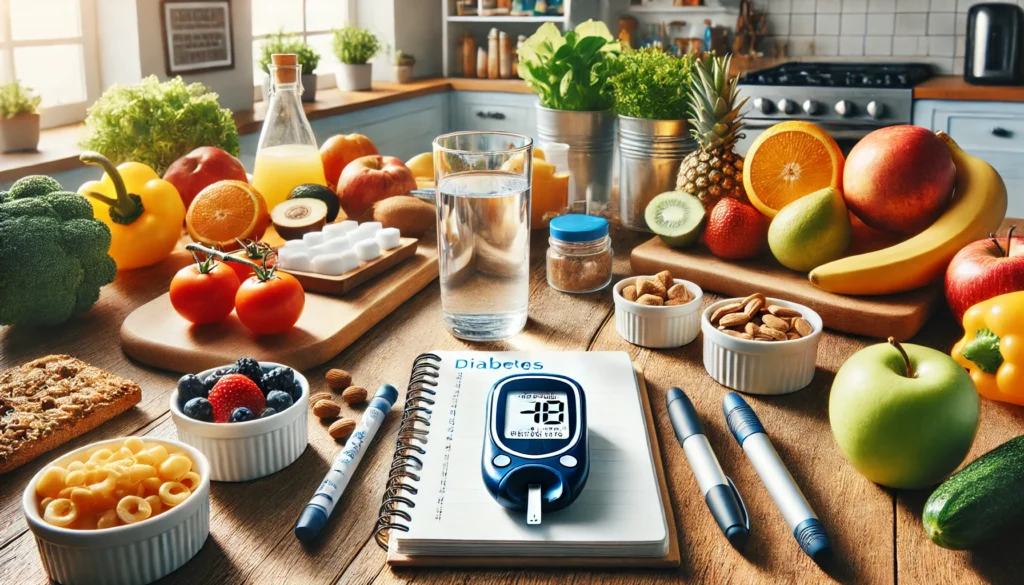 Cuidados diários com a diabetes tipo 2. Os cuidados diários com diabetes tipo 2 incluem uma dieta equilibrada, exercícios físicos regulares, controle glicêmico, hidratação e consultas frequentes para prevenir complicações e melhorar a qualidade de vida.