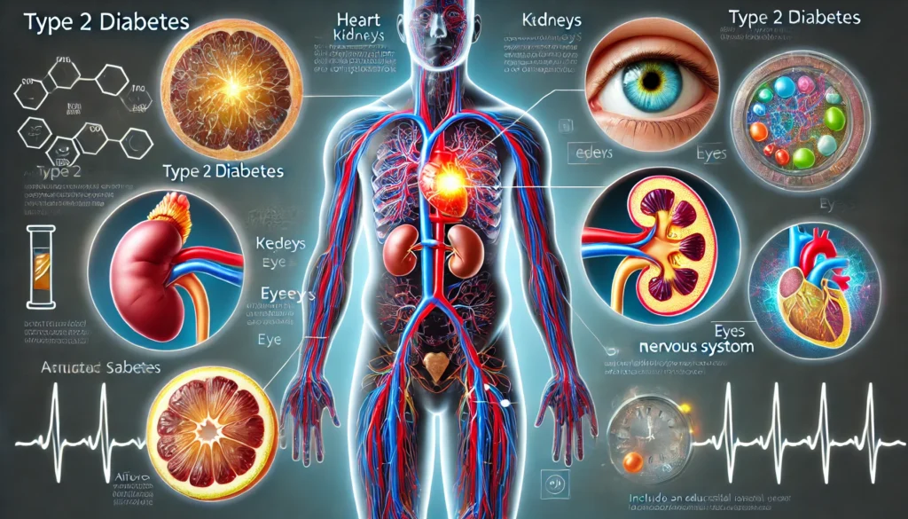 Quais São as Complicações da Diabetes? A diabetes tipo 2, se não gerenciada adequadamente, pode levar a complicações graves, como neuropatia, retinopatia, nefropatia e problemas cardiovasculares. Este artigo aborda as principais complicações, dicas de prevenção e cuidados essenciais para evitar riscos à saúde.