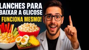 Reverta a DIABETES com lanches que realmente REDUZEM o açúcar no sangue