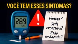 COMO SABER SE TENHO DIABETES? Sintomas