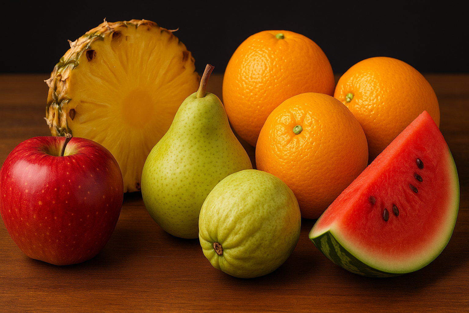 6 Frutas que são baratas para diabéticos. Descubra seis frutas baratas para diabéticos — maçã, pera, abacaxi, laranja, goiaba e melancia — e aprenda como consumi-las para controlar a glicose sem gastar muito.