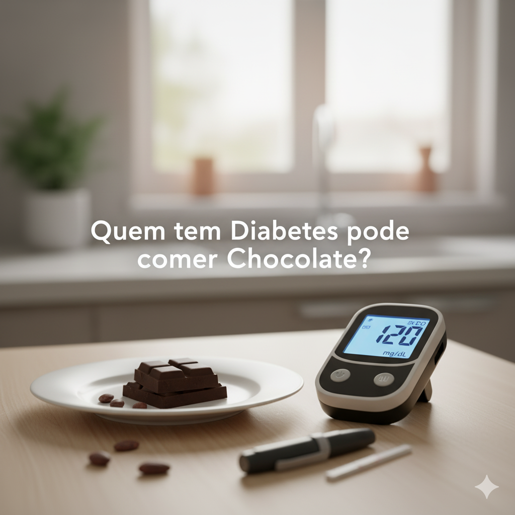 Quem tem Diabetes pode comer Chocolate? Muita gente ainda se pergunta: quem tem diabetes pode comer chocolate? No vídeo de hoje eu explico, de forma simples, se o chocolate faz mal para quem tem diabetes tipo 1, tipo 2 ou pré-diabetes, e qual a quantidade segura para consumir sem descontrolar a glicemia. ð« Você vai entender como o chocolate afeta a glicose, o que observar na tabela nutricional e como equilibrar prazer e controle. ð¡ Assista até o final, curta, comente e compartilhe para ajudar mais pessoas!
