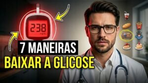 7 MANEIRAS que BAIXAM o AÇÚCAR no SANGUE NATURALMENTE