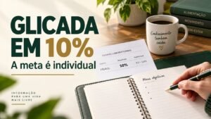 Glicada em 10%: a meta precisa ser 6%? Veja 5 pontos