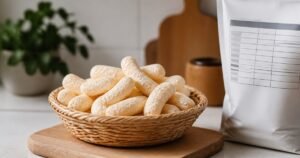 Biscoito de polvilho e diabetes: o que observar no rótulo e no lanche