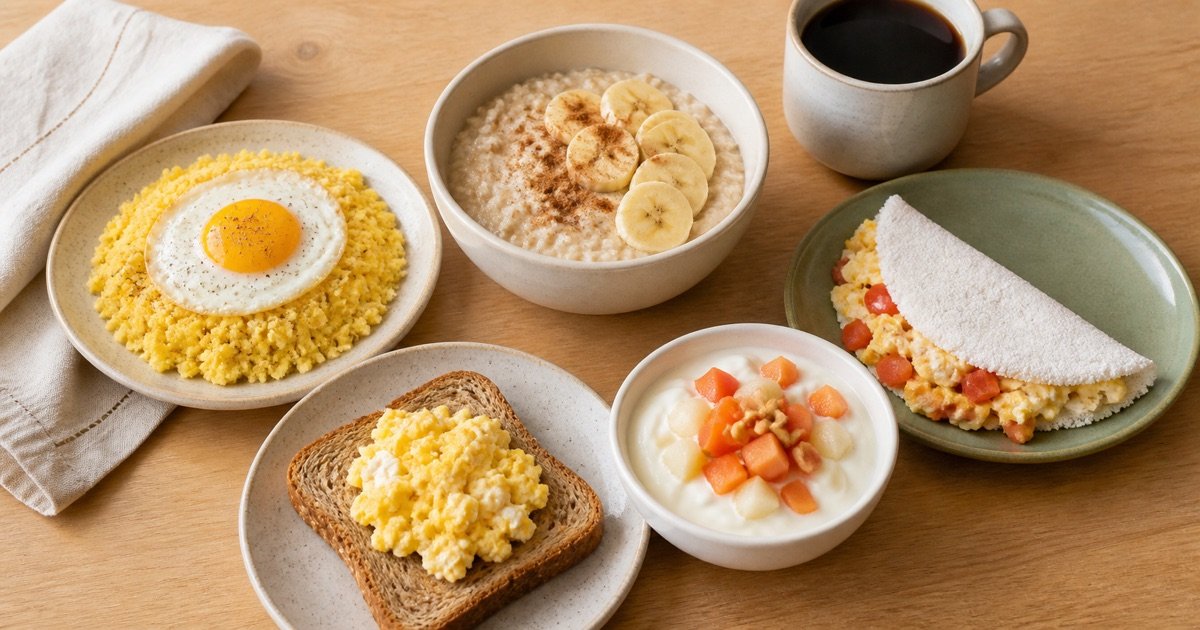 Cinco opções de café da manhã barato para diabetes