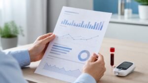O que significa hemoglobina glicada entre 5,7% e 6,0%?
