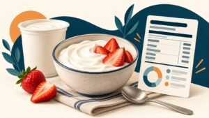 Iogurte grego e diabetes: como escolher e ler o rótulo
