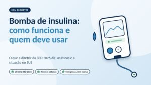 Bomba de insulina: como funciona, quem deve usar e o que saber sobre o SUS