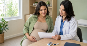 Quais valores indicam diabetes gestacional?