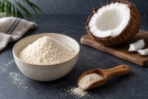 Farinha de coco e diabetes: como usar sem errar a substituição