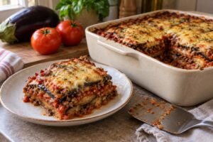 Quem tem diabetes pode comer lasanha de berinjela? Preparo e cuidados