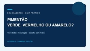 Pimentão verde, vermelho e amarelo: qual é a diferença?