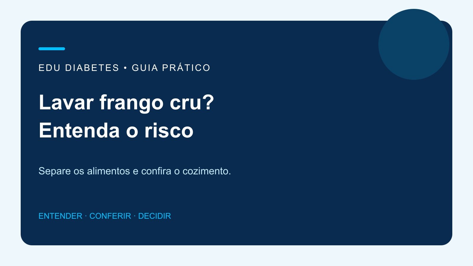 Ilustração editorial: Pode lavar frango cru antes de cozinhar? Veja o cuidado correto