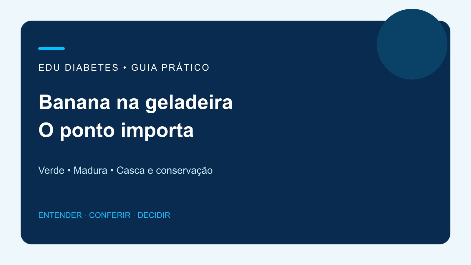 Arte editorial sobre armazenar banana verde ou madura e interpretar o escurecimento da casca.