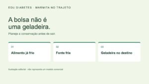 Lancheira térmica para marmita precisa de gelo? Como transportar