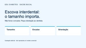 Escova interdental: como escolher o tamanho e usar sem forçar
