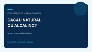 Cacau natural ou alcalino: trocar muda o resultado da receita?