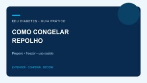 Como congelar repolho: preparo e uso depois do freezer