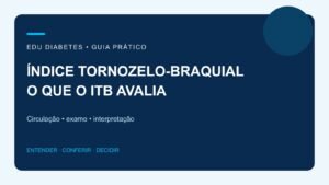 Índice tornozelo-braquial: o que o ITB avalia no diabetes