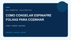 Como congelar espinafre: folhas, embalagem e uso depois