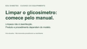 Como limpar o glicosímetro: pode usar álcool 70%?