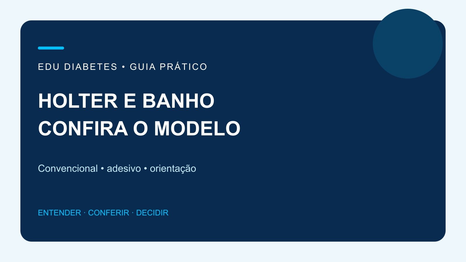 Arte editorial sobre banho durante exame de Holter e cuidados com o modelo.