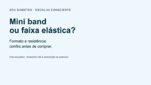 Mini band ou faixa elástica: qual escolher para os exercícios?