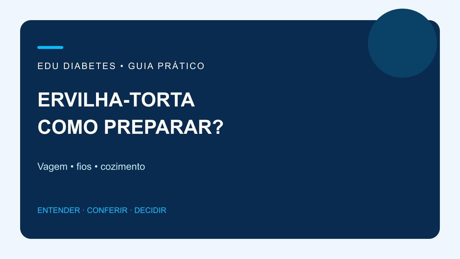 Arte editorial sobre preparo da vagem comestível de ervilha-torta.