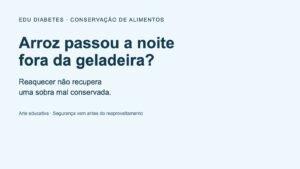 Arroz passou a noite fora da geladeira? Reaquecer não resolve