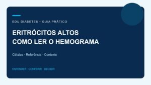 Eritrócitos altos no hemograma: como entender o resultado?
