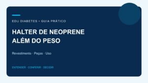 Halter de neoprene: o que conferir além do peso