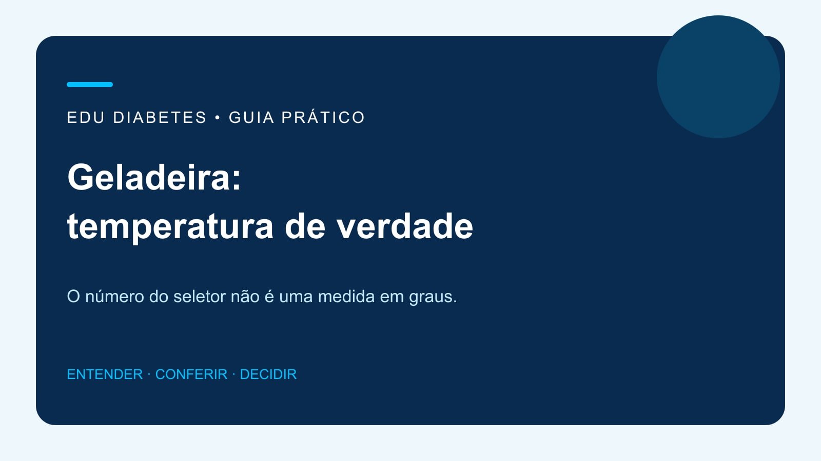 Ilustração editorial: Qual a temperatura ideal da geladeira para conservar alimentos?
