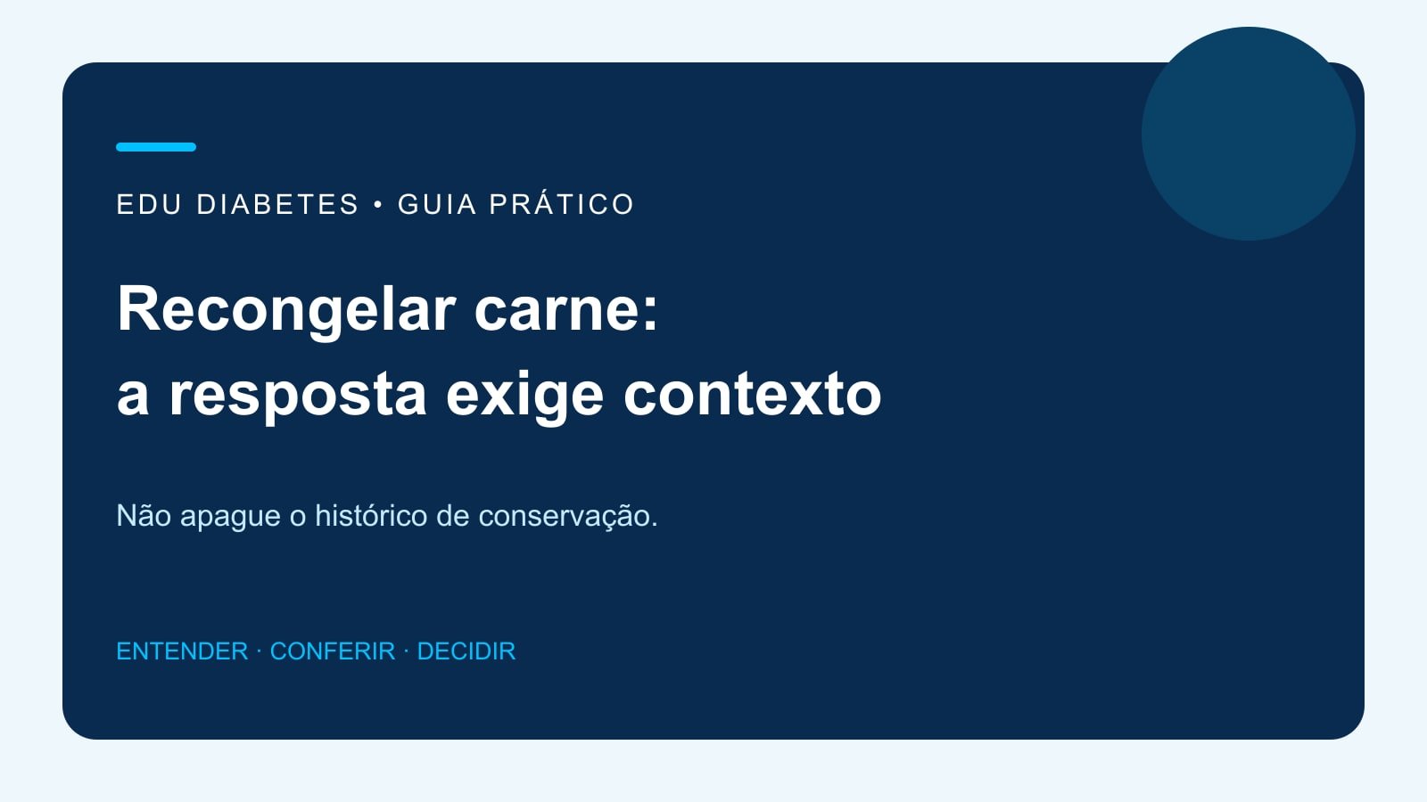 Ilustração editorial: Pode recongelar carne descongelada? Entenda as condições