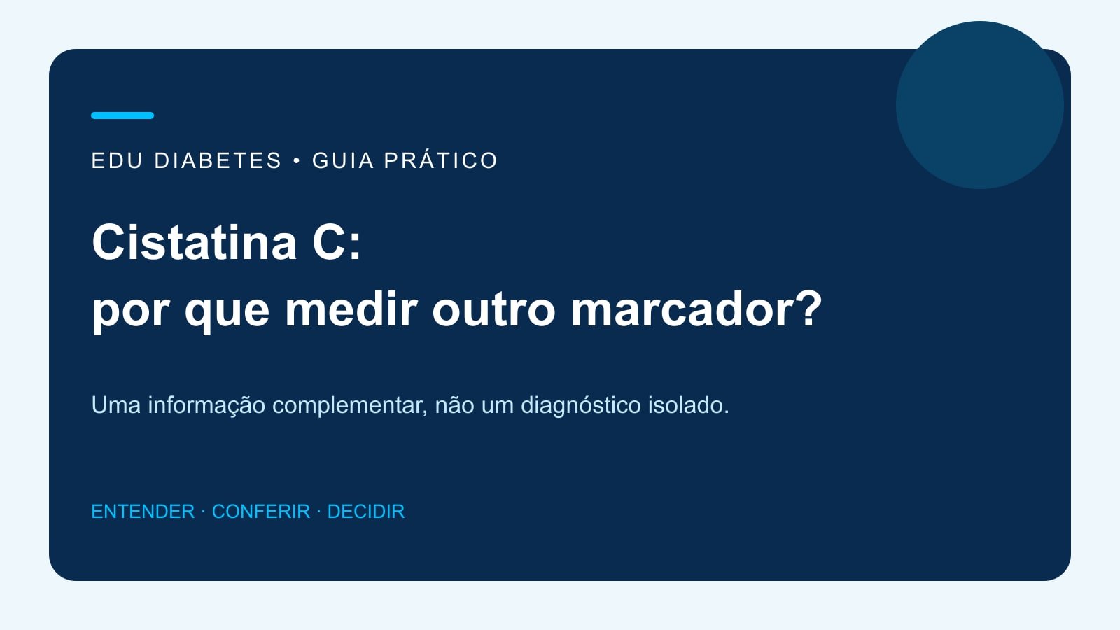 Ilustração editorial: Cistatina C: para que serve e como complementa a creatinina