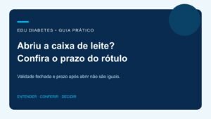 Leite aberto dura quantos dias na geladeira? Confira o rótulo