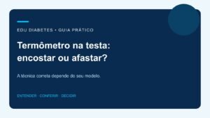 Termômetro infravermelho na testa: precisa encostar ou medir à distância?
