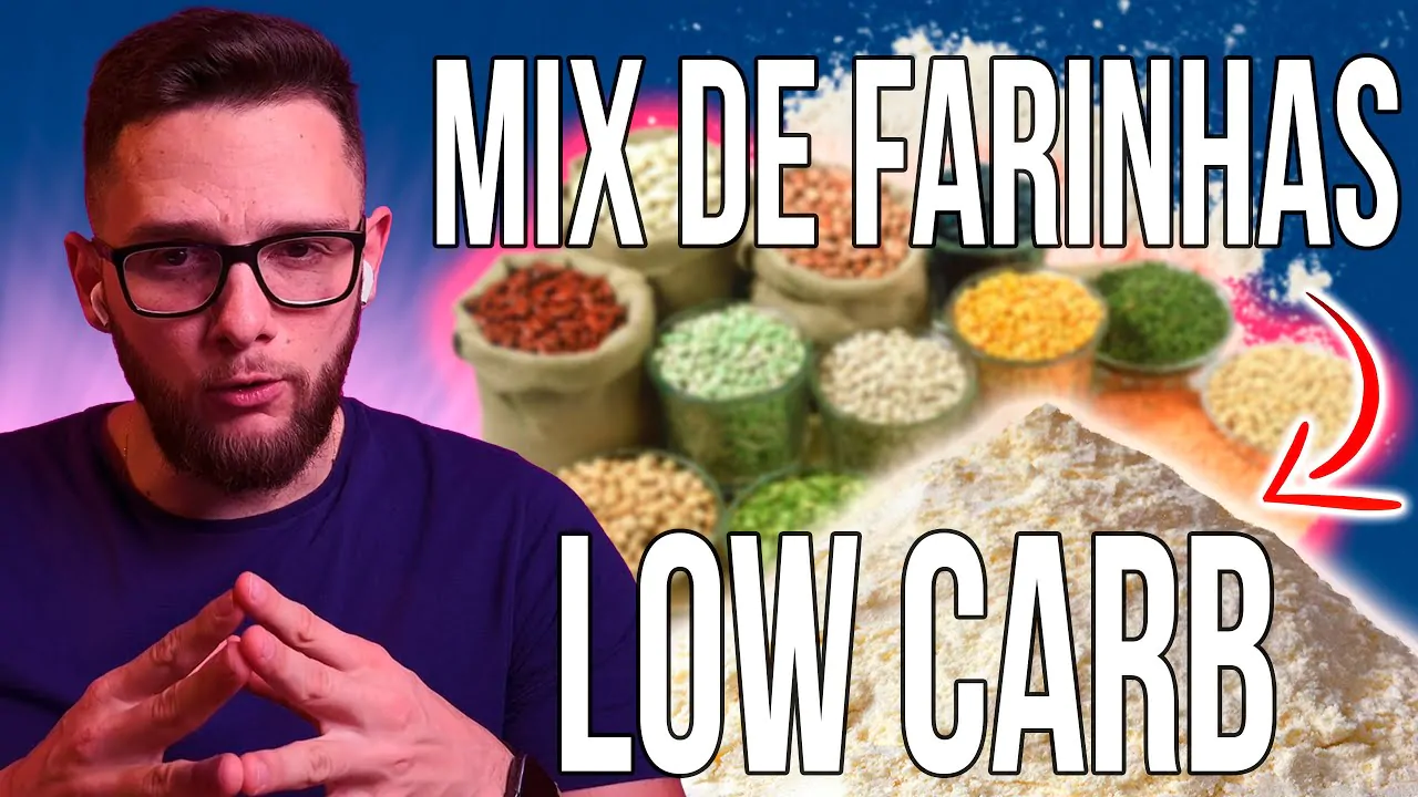 MIX DE FARINHAS LOW CARB PARA DIABÉTICOS