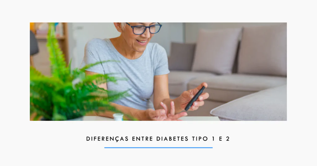 Diferenças entre Diabetes tipo 1 e 2. Este artigo oferece um guia abrangente sobre diabetes, focando em Diabetes Tipo 1 e Diabetes Tipo 2. Discutimos os sintomas de diabetes, como a deficiência e resistência à insulina afetam a regulação do açúcar no sangue, e a importância dos hábitos de vida saudáveis. Além disso, abordamos o diagnóstico de diabetes através de exames de sangue e também a diabetes gestacional, que ocorre durante a gravidez.