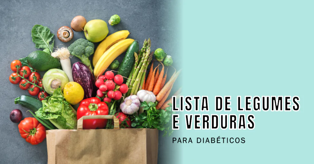 Lista de Legumes e Verduras Para Diabéticos. Este guia completo oferece uma lista de legumes e verduras para diabéticos. Os alimentos são classificados com base em seus benefícios nutricionais e efeitos no controle da glicose. Dicas adicionais e FAQ sobre alimentação saudável para diabéticos também são fornecidos.