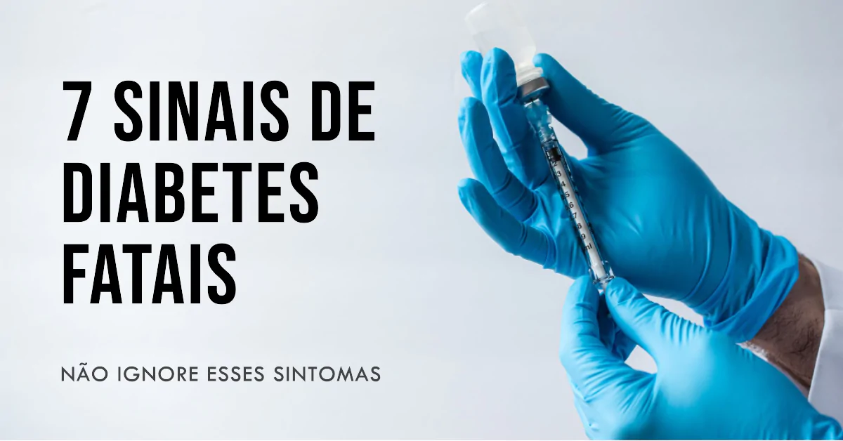 7 sinais de diabetes que podem ser fatais. Neste artigo, abordamos 7 sinais de diabetes que podem levar a complicações fatais se não forem devidamente tratados. Através da identificação precoce e intervenção médica, é possível evitar riscos graves associados ao diabetes descontrolado.