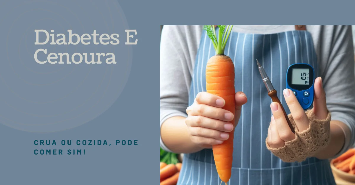 Quem tem Diabetes pode comer Cenoura Crua e Cozida? Este artigo explora se quem tem diabetes pode comer cenoura crua e cozida, analisando suas propriedades nutricionais, impacto na glicemia e fornecendo dicas para incorporar a cenoura na dieta de forma segura. Com base em evidências científicas, o texto esclarece os benefícios e possíveis riscos, oferecendo orientações práticas para o consumo desse vegetal.