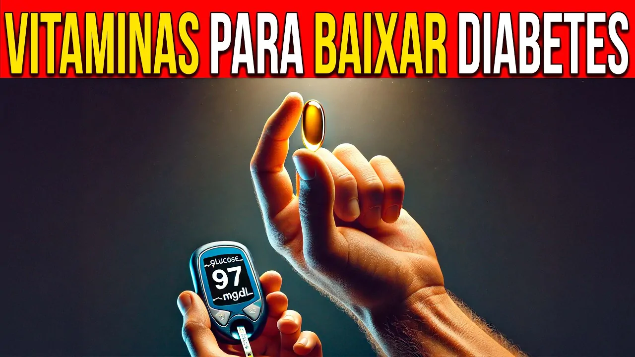 3 principais VITAMINAS que TODO diabético DEVE tomar! (Reduz o açúcar no sangue)