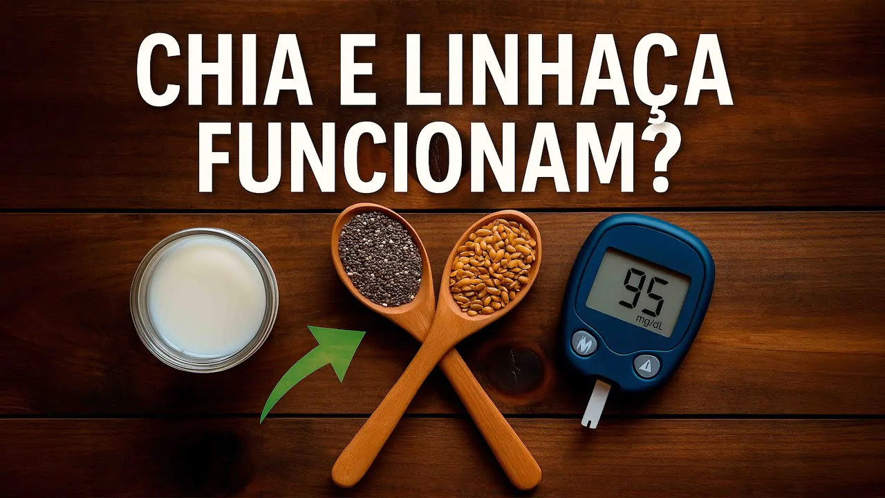 BENEFÍCIOS DA CHIA E LINHAÇA PARA QUEM TEM DIABETES