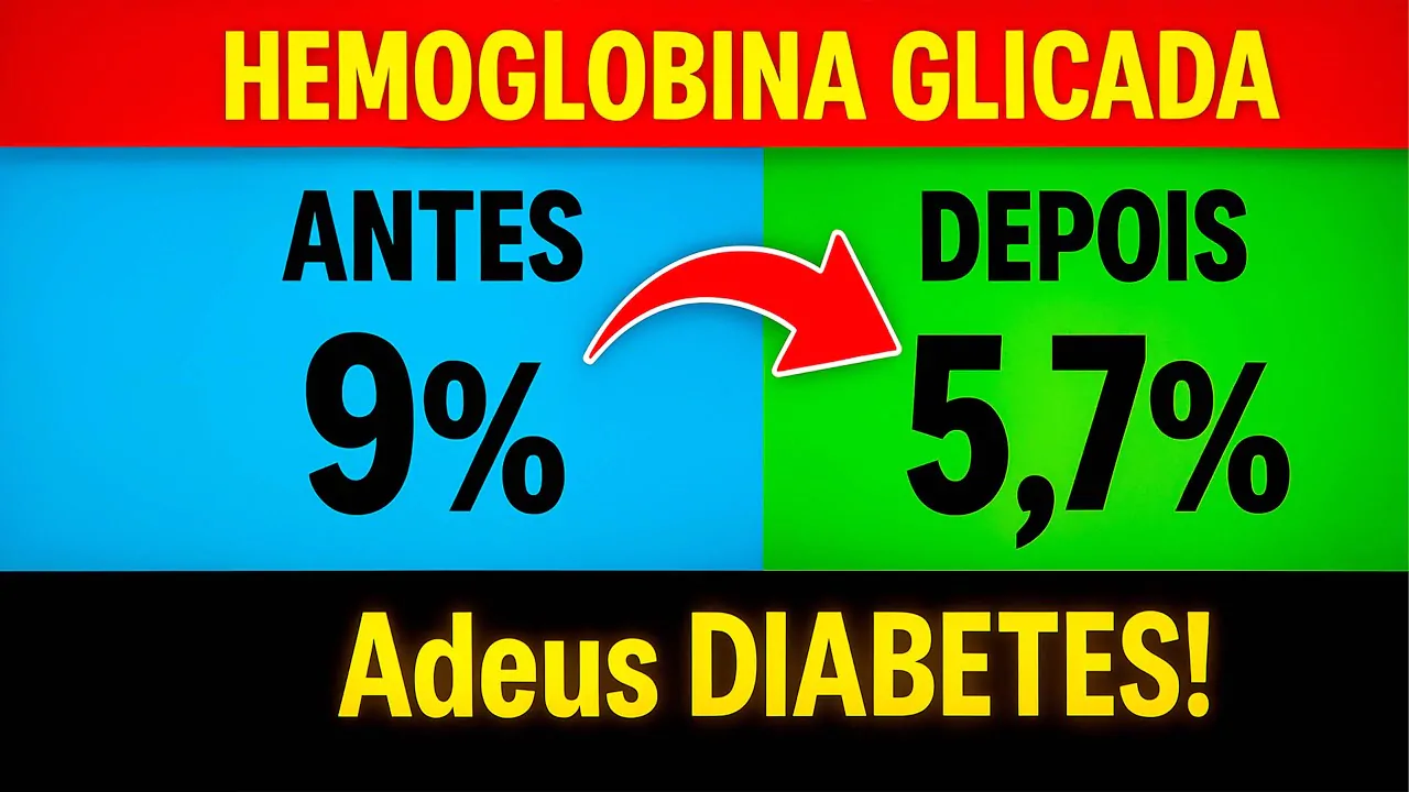 4 DICAS PARA REDUZIR A GLICADA â DE 9% PARA 5.7% MAIS RĂPIDO!