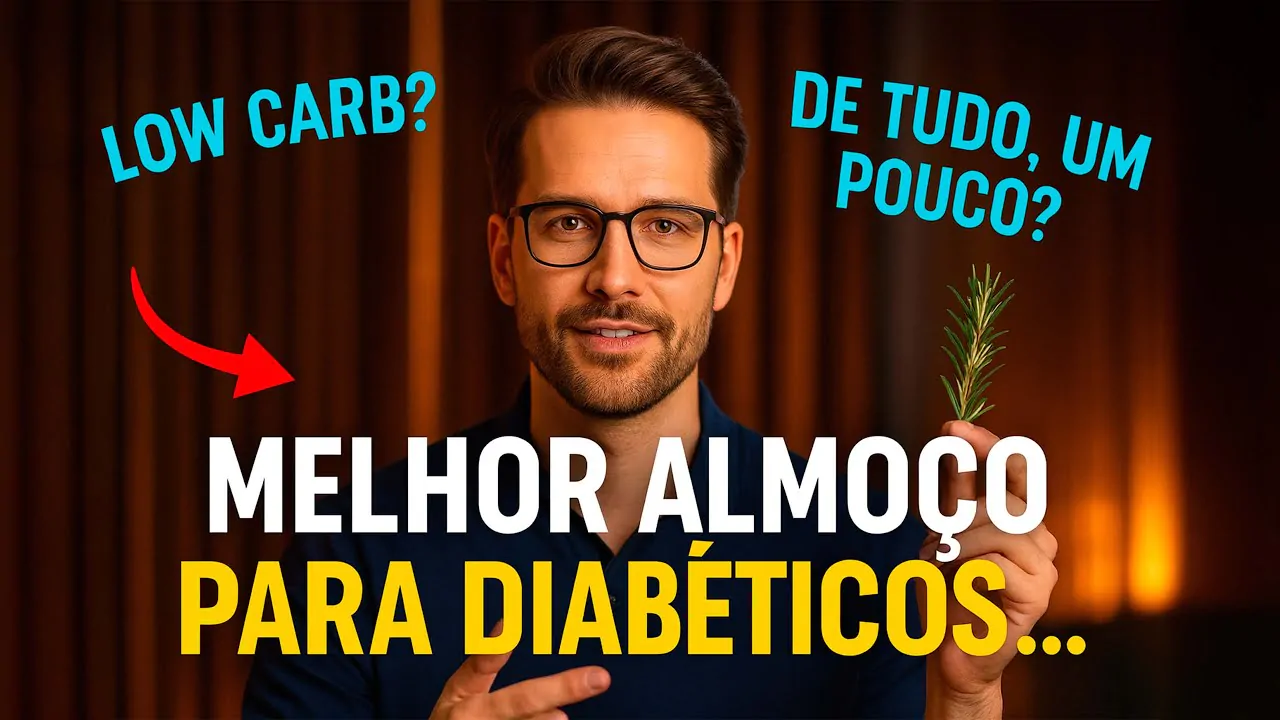 Almoço PERFEITO para DIABÉTICOS: 5 refeições PODEROSAS para CONTROLAR a GLICOSE ALTA!